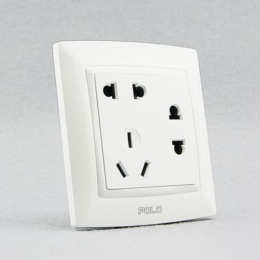 【秒杀POLO面板插座正品86灵玉系列7/七孔插座热卖满包邮L11】报价_价格_图片_插座-搜房家居商城